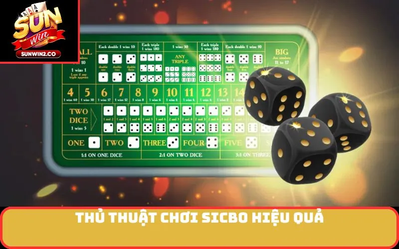 Thủ thuật chơi sicbo hiệu quả